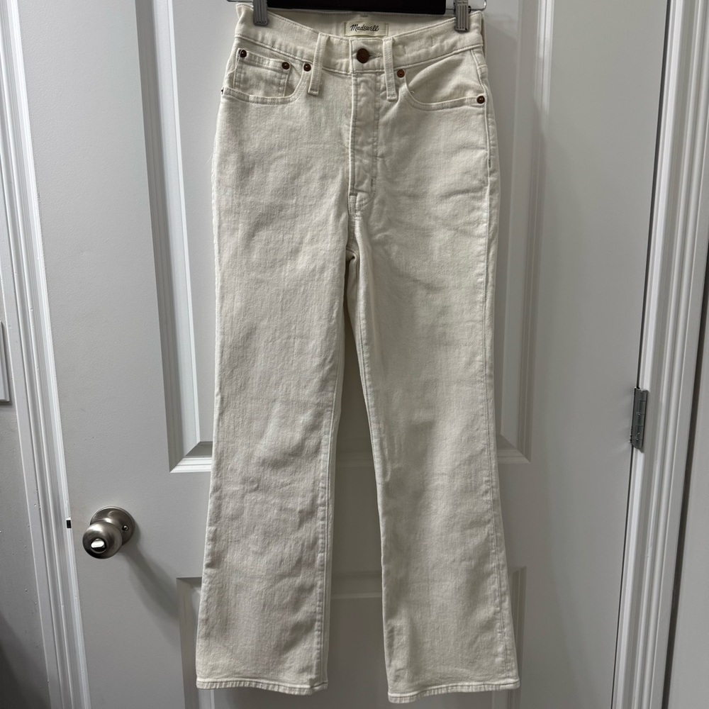 Madewell the Perfect Vintage Flare Crop Jean